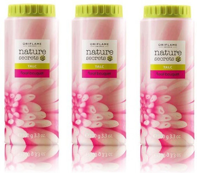 

Oriflame Sweden Nature Secrets Talc Floral Bouquet(Pack of 03)(300 g)