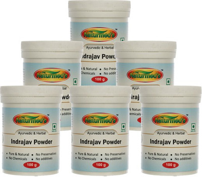 

Naturmed's INDRAJAV (HOLARRHENA PUBESCENS) POWDER 100 GRAMS JAR(PACK OF 6)(100 g)