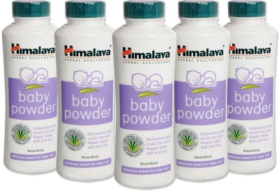 Himalaya Herbals Baby Powder 100gm(Pack Of 5)(5 x 100 g)