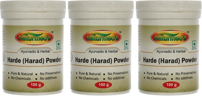 

Naturmed's HARDE (HARAD) (TERMINALIA CHEBULA) POWDER 100 GRMS JAR(PACK OF 3)(100 g)