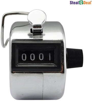 

Stealodeal Analog Tally Counter(Silver Pack of 1)
