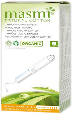 

Masmi Organic Cotton Applicator Superplus Tampons