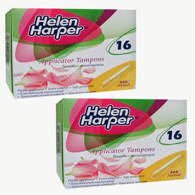 

Helen Harper Light to Medium Flow Applicator Tampons(Pack of 32)