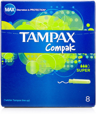 

Tampax Compak Super Tampons(Pack of 8)