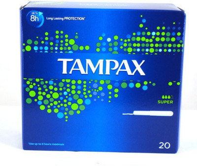 

tampax Super Tampons(Pack of 20)