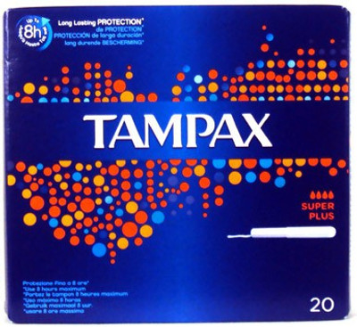 

tampax SUPER PLUS Tampons(Pack of 20)
