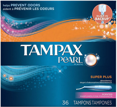 

Tampax Pearl Plastic Tampons(Pack of 36)