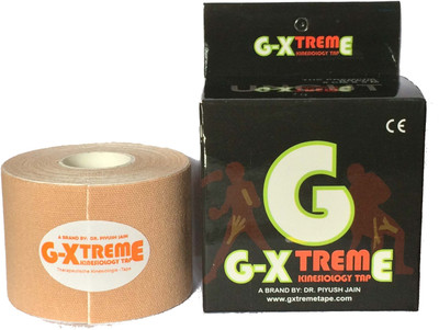 

Gxtreme KINESIOLOGY TAPE BEIGE 5CM X 5M COTTON Support Tape(Beige)