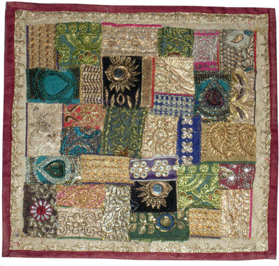 

nameo patch work Tapestry(Multicolor)