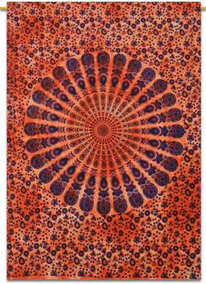 

Imli Street Mandala Tapestry(Orange)