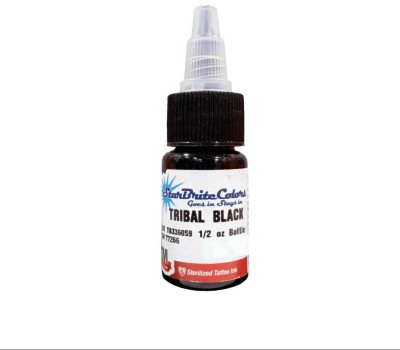 Mumbai Tattoo TRIBAL BLACK Tattoo Ink(Black 15 ml)