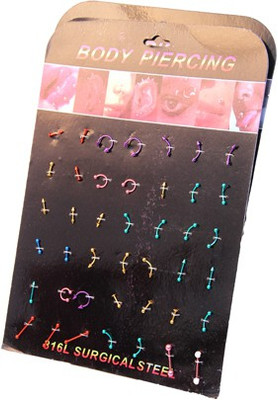 

Mumbai Tattoo Belly Piercing Stud01 Permanent Tattoo Kit
