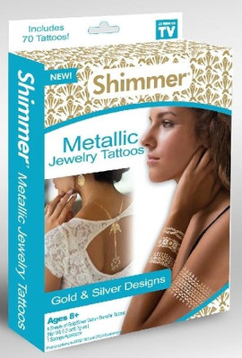

IBS Metallic Shimmer Temporary Tattoo Kit