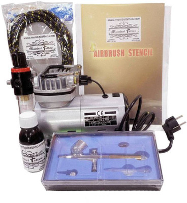 

Mumbai Tattoo BASIC AIR BRUSH KIT 01 Temporary Tattoo Kit