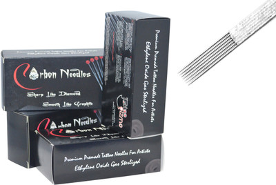 

Carbon Needles 15FS Disposable Flat Shader Tattoo Needles(Pack of 50)