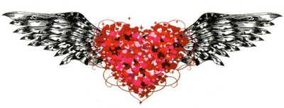 

Smilendeal T2188 Wings Temp Body Tattoo - Multi(Wings)