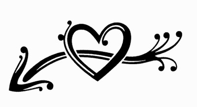 

Smilendeal T1849 Heart Temp Body Tattoo(Heart)