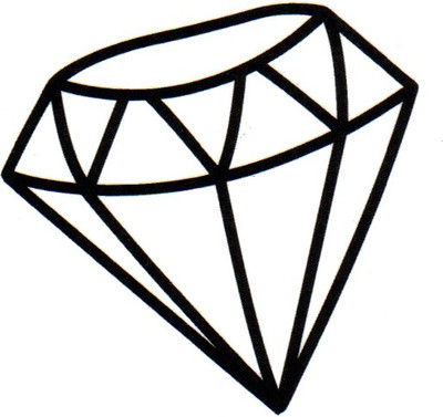 

Smilendeal T1639 Removeable Temp Body Tattoo - Diamond Style(Diamond)