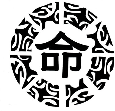 

Smilendeal T2183 Chinese Alphabet Temp Body Tattoo - Black(Chinese Alphabet)