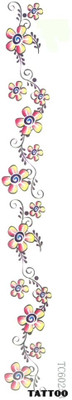 London Jewels Temporary Tattoos(Flowers)