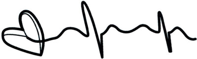 

Smilendeal T2079 Heart Temp Body Tattoo - Black(Heart)