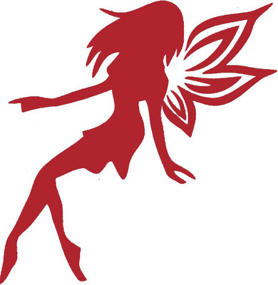 

Smilendeal T1836 Angel Temp Body Tattoo Red(Angel Red)