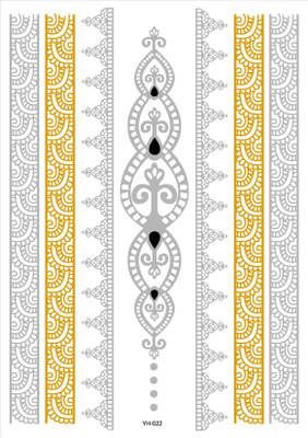 

Flash Tattoo India(Metalic Strips, Mehndi, design elements, bracelet)