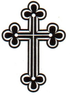 

Smilendeal T1625 Removeable Temp Body Tattoo - Cross Style(Cross)