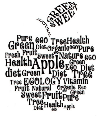 

Smilendeal T2179 Apple Temp Body Tattoo - Multi(Apple)