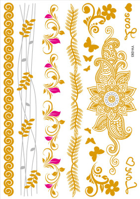 

Flash Tattoo India(Metalic Strips, Butterfly)