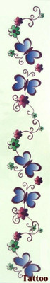 

London Jewels Temporary Tattoos(Flowers & Butterflies)