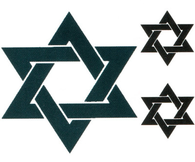 

Smilendeal T2020 Star Temp Body Tattoo - Green(Star)