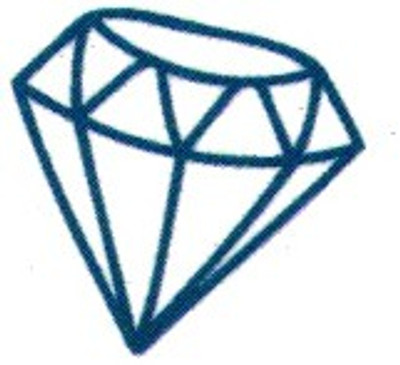 

Smilendeal T1644 Removeable Temp Body Tattoo - Diamond Style(Diamond)