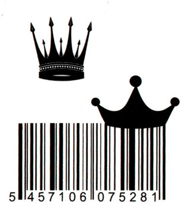 

Smilendeal T1934 Barcode Temp Body Tattoo(Barcode)