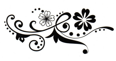 

Smilendeal T1586 Removeable Temp Body Tattoo - Her Style(Her)