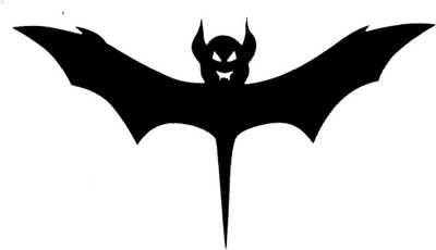 

Smilendeal T2036 Bat Temp Body Tattoo - Black(Bat)