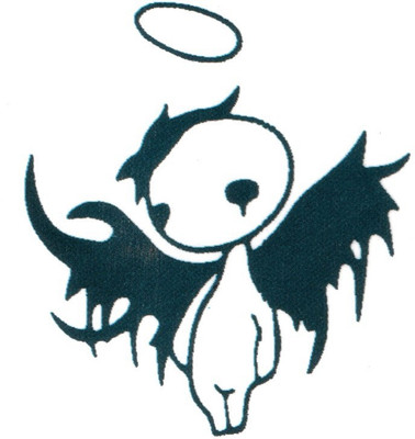 

Smilendeal T2027 Angel Temp Body Tattoo - Green(Angel)