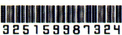 

Smilendeal T1737 Removeable Temp Body Tattoo - Barcode Style(Barcode)