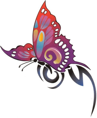 

Smilendeal T2091 Butterfly Temp Body Tattoo - Multi(Butterfly)