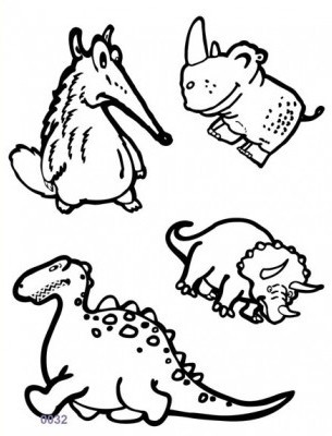 

Shimmer Fans Glitter Tattoo Kit (TAPE + GLITTER)(Animals)