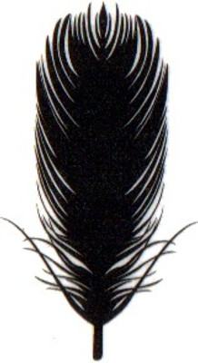 

Smilendeal T1504 Removeable Temp Body Tattoo - Feather Style(Feather)