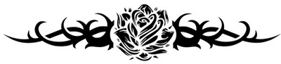 

Smilendeal T1968 Rose Temp Body Tattoo(Rose)