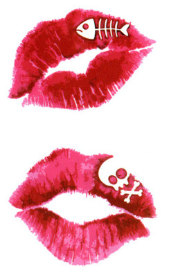 

Smilendeal T1979 Lips Temp Body Tattoo(Lips)