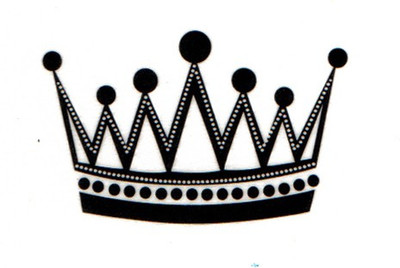 

Smilendeal T1609 Removeable Temp Body Tattoo - Crown Style(Crown)