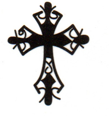 

Smilendeal T1530 Removeable Temp Body Tattoo - Cross Style(Cross)