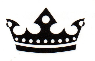 Smilendeal T1566 Removeable Temp Body Tattoo - Crown Style(Crown)