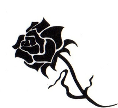 

Smilendeal T1587 Removeable Temp Body Tattoo - Rose Style(Rose)