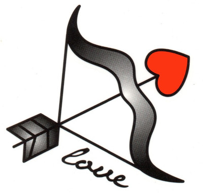 

Smilendeal T2150 Love Temp Body Tattoo - Black(Love)