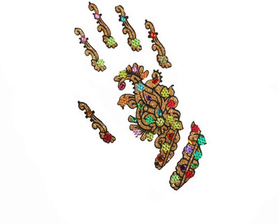 

Muren Reusable Temporary Body Tattoos - Hand(Self Design)