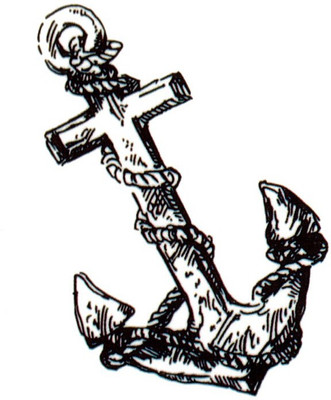 

Smilendeal T2014 Anchor Temp Body Tattoo - Black(Anchor)
